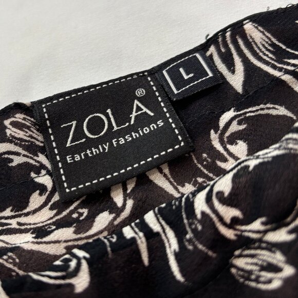 Zola Earthly Fashions Multicolor Hand Beaded Indian Dress           Lot A - Picture 7 of 8